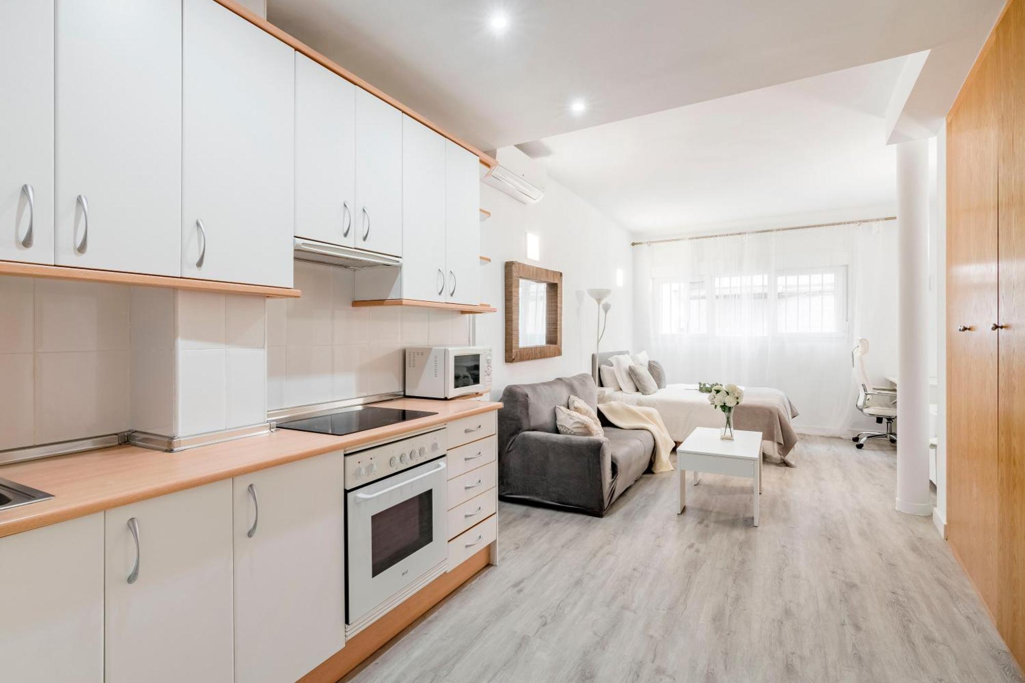 Charming Studio Avenida America Madrid Luaran gambar